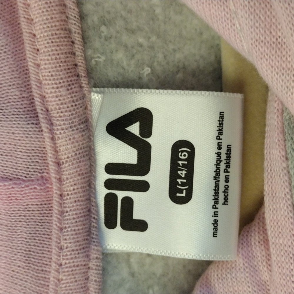 FILA Hoodie Pullover Girls L (14-16). - Picture 7 of 13